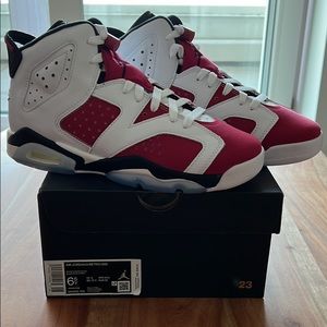 Kids Air Jordan 6 size 6.5 NWT